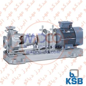 الکتروپمپ روغن داغ کا اس ب KSB